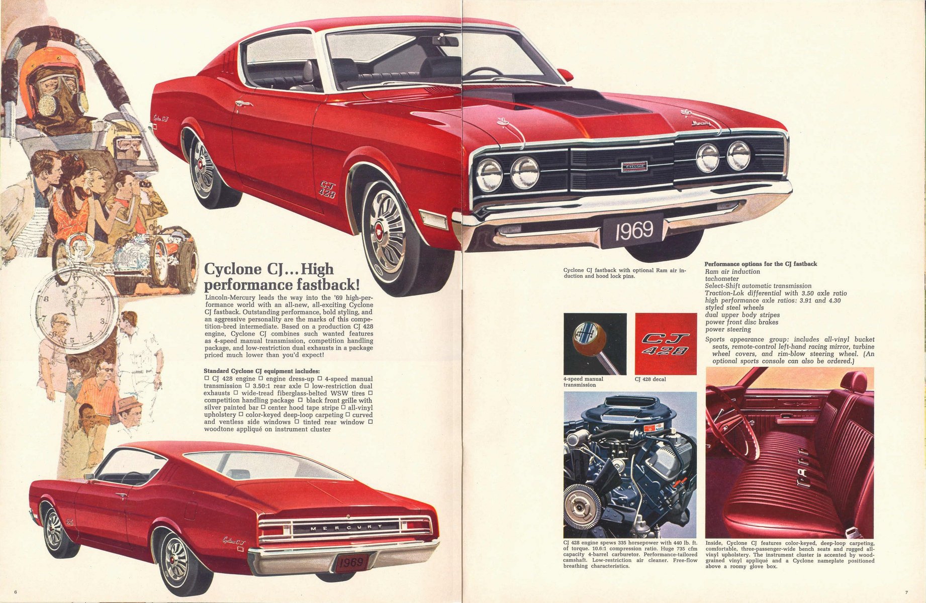 1969 Mercury Montego Brochure Page 1